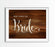 Rustic Wood Wedding Party Signs-Set of 1-Andaz Press-Mr. & Mrs.-