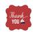 Sail Away Nautical Birthday Thank You Sailboat Fancy Square Gift Tags-Set of 24-Andaz Press-