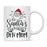 Santa Favorite Mom Dad Ceramic Coffee Mug-Set of 1-Andaz Press-Army Dad-