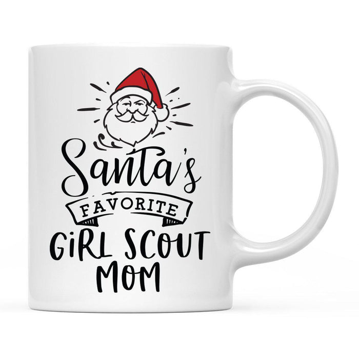 Santa Favorite Mom Dad Ceramic Coffee Mug-Set of 1-Andaz Press-Army Dad-