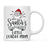 Santa Favorite Mom Dad Ceramic Coffee Mug-Set of 1-Andaz Press-Army Dad-