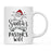 Santa Favorite Mom Dad Ceramic Coffee Mug-Set of 1-Andaz Press-Army Dad-
