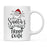 Santa Favorite Mom Dad Ceramic Coffee Mug-Set of 1-Andaz Press-Army Dad-