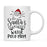 Santa Favorite Mom Dad Ceramic Coffee Mug-Set of 1-Andaz Press-Army Dad-