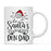 Santa Favorite Mom Dad Ceramic Coffee Mug-Set of 1-Andaz Press-Den Dad-