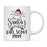 Santa Favorite Mom Dad Ceramic Coffee Mug-Set of 1-Andaz Press-Girl Scout Mom-