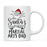 Santa Favorite Mom Dad Ceramic Coffee Mug-Set of 1-Andaz Press-Martial Arts Dad-