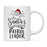 Santa Favorite Mom Dad Ceramic Coffee Mug-Set of 1-Andaz Press-Patrol Leader-