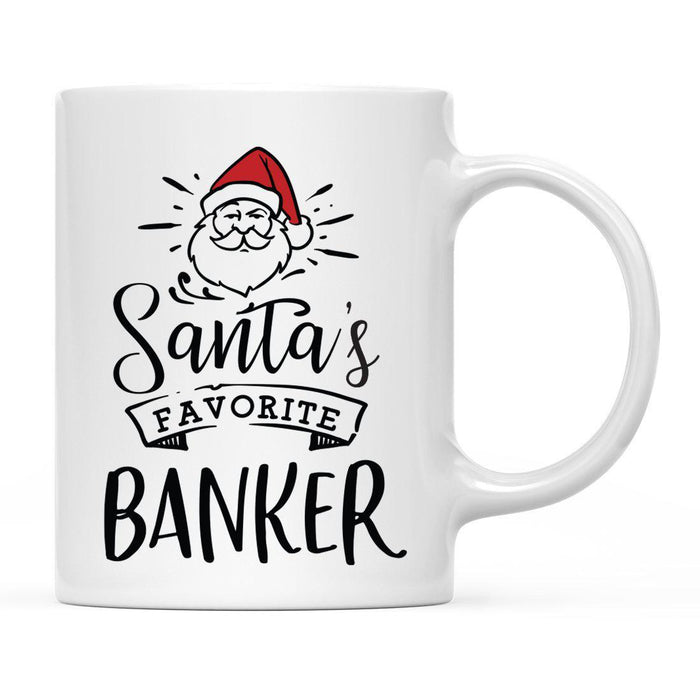 Santa's Favorite Careers Coffee Mug Collection 1-Set of 1-Andaz Press-Accountant-