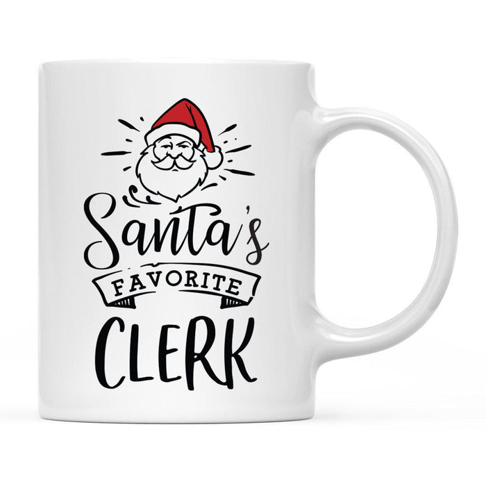 Santa's Favorite Careers Coffee Mug Collection 1-Set of 1-Andaz Press-Accountant-