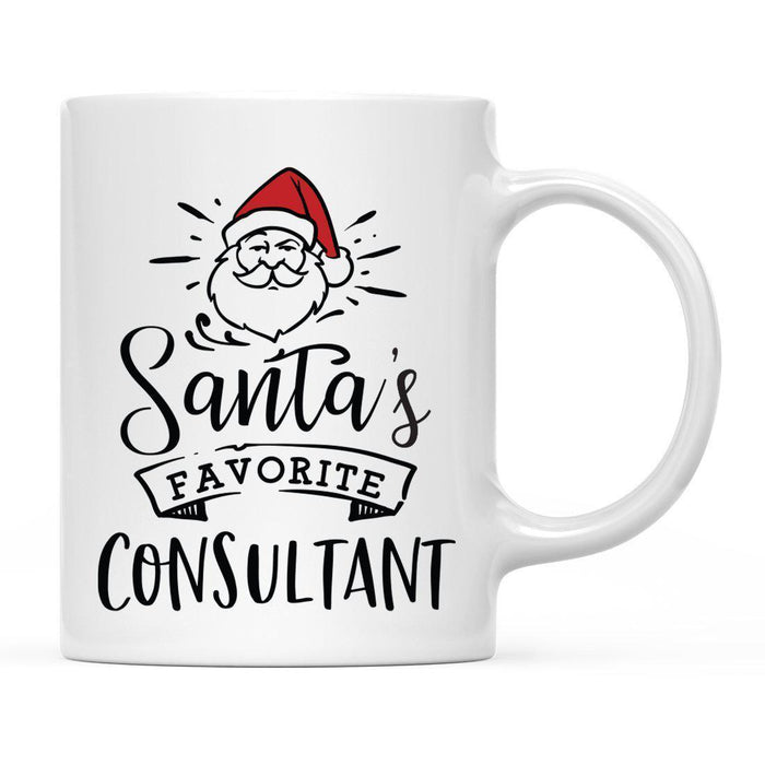 Santa's Favorite Careers Coffee Mug Collection 1-Set of 1-Andaz Press-Accountant-