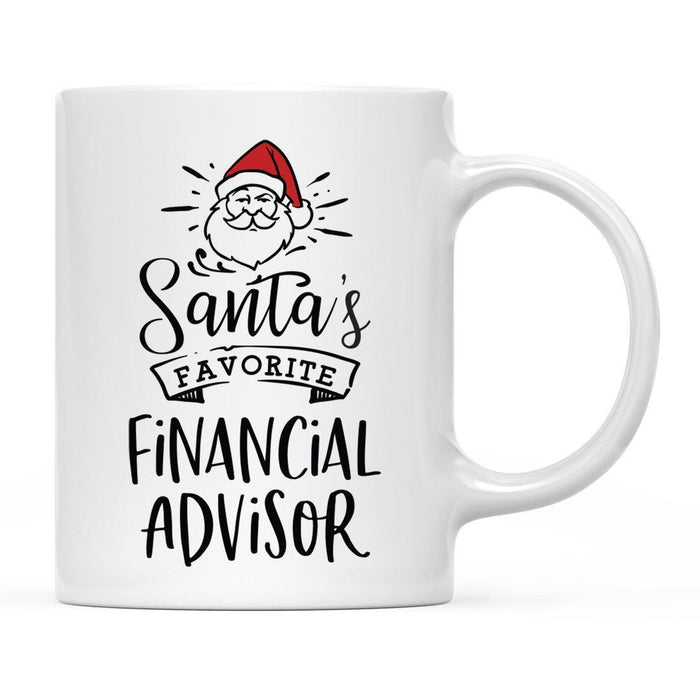 Santa's Favorite Careers Coffee Mug Collection 1-Set of 1-Andaz Press-Accountant-
