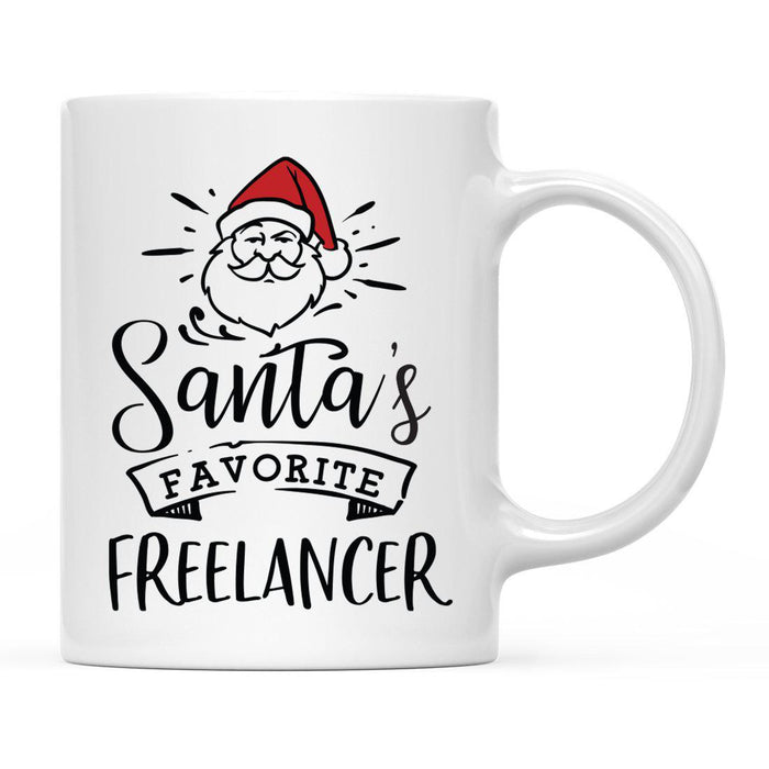 Santa's Favorite Careers Coffee Mug Collection 1-Set of 1-Andaz Press-Accountant-