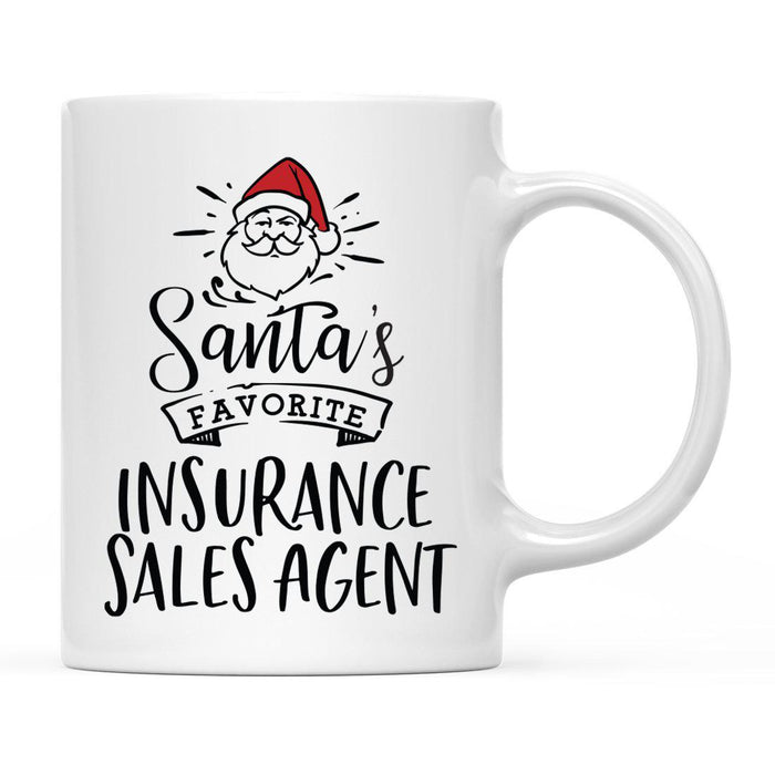 Santa's Favorite Careers Coffee Mug Collection 1-Set of 1-Andaz Press-Accountant-