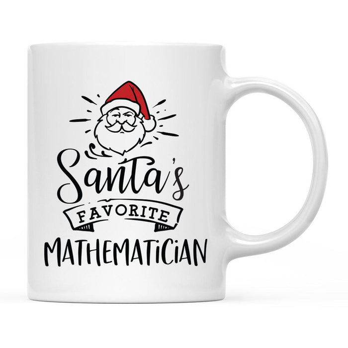Santa's Favorite Careers Coffee Mug Collection 1-Set of 1-Andaz Press-Accountant-