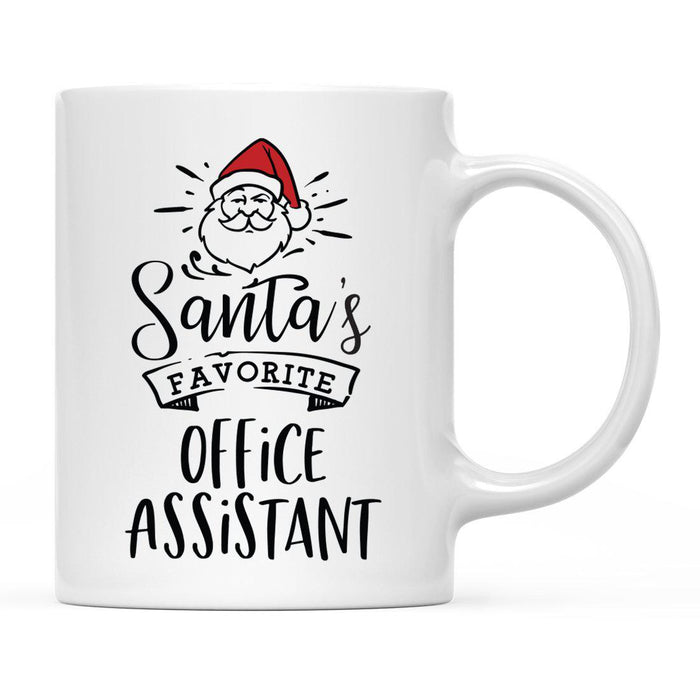 Santa's Favorite Careers Coffee Mug Collection 1-Set of 1-Andaz Press-Accountant-