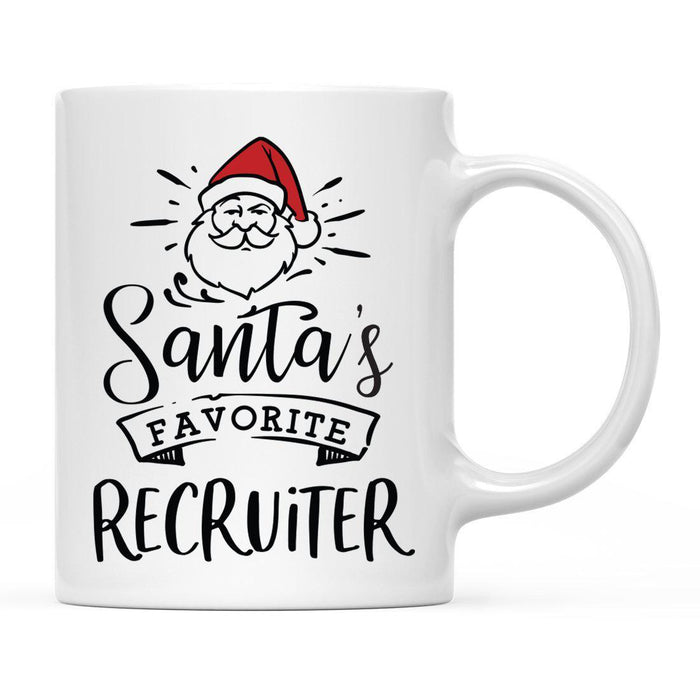 Santa's Favorite Careers Coffee Mug Collection 2-Set of 1-Andaz Press-Paramedic-