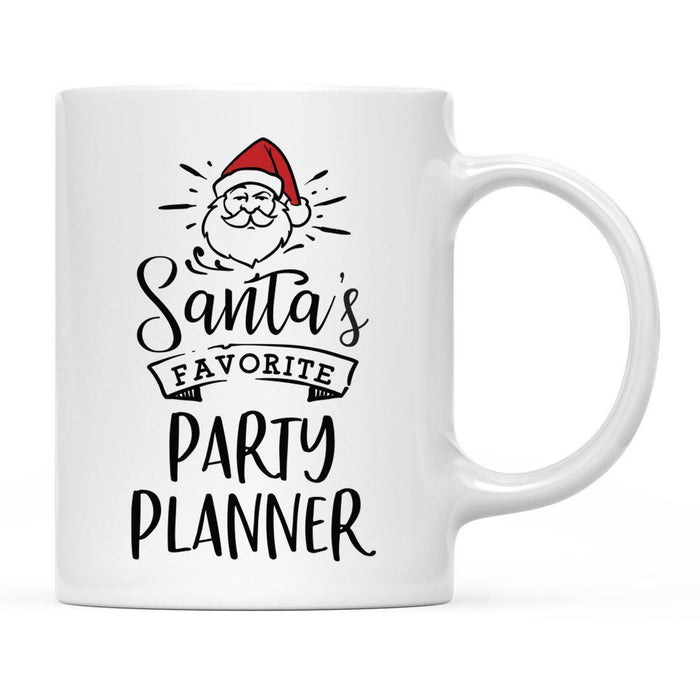 Santa's Favorite Careers Coffee Mug Collection 2-Set of 1-Andaz Press-Party Planner-