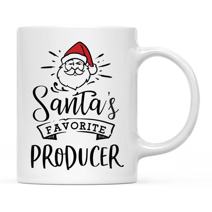 Santa's Favorite Careers Coffee Mug Collection 2-Set of 1-Andaz Press-Producer-