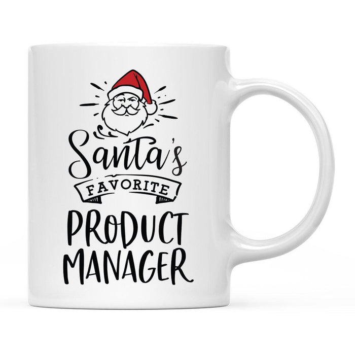 Santa's Favorite Careers Coffee Mug Collection 2-Set of 1-Andaz Press-Product Manager-