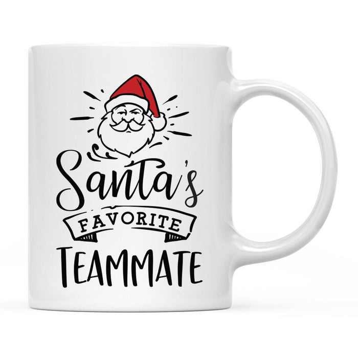 Santa's Favorite Careers Coffee Mug Collection 2-Set of 1-Andaz Press-Teammates-