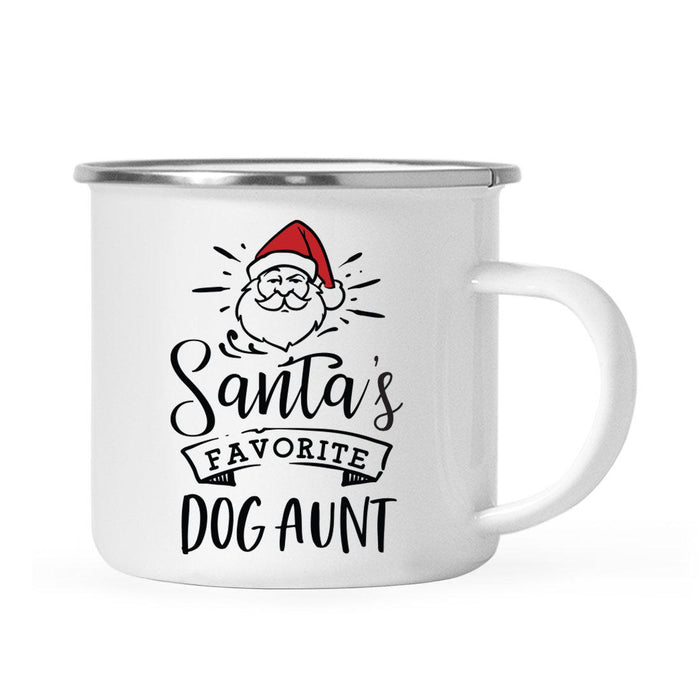 Santa's Favorite Dog Cat Campfire Mug Collection-Set of 1-Andaz Press-Dog Aunt-