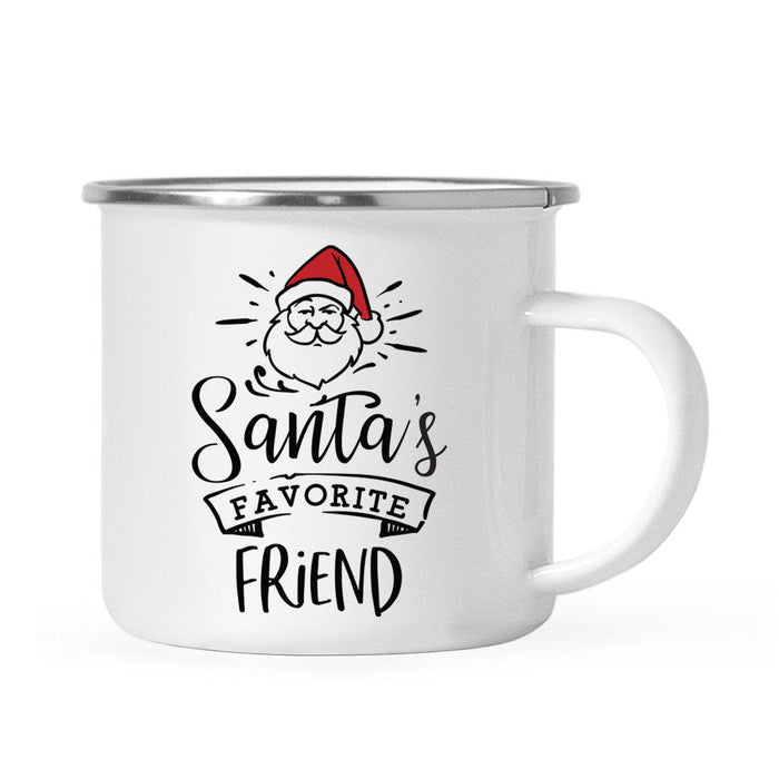Santa's Favorite Dog Cat Campfire Mug Collection-Set of 1-Andaz Press-Friend-