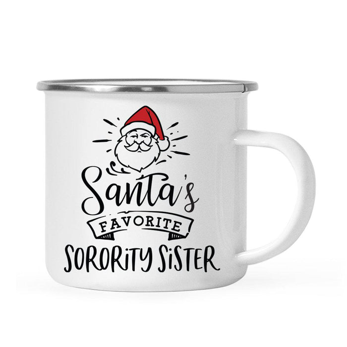 Santa's Favorite Dog Cat Campfire Mug Collection-Set of 1-Andaz Press-Sorority Sister-