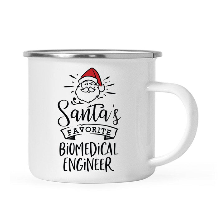 Santa's Favorite Engineer Campfire Mug Collection-Set of 1-Andaz Press-Biomedical Engineer-