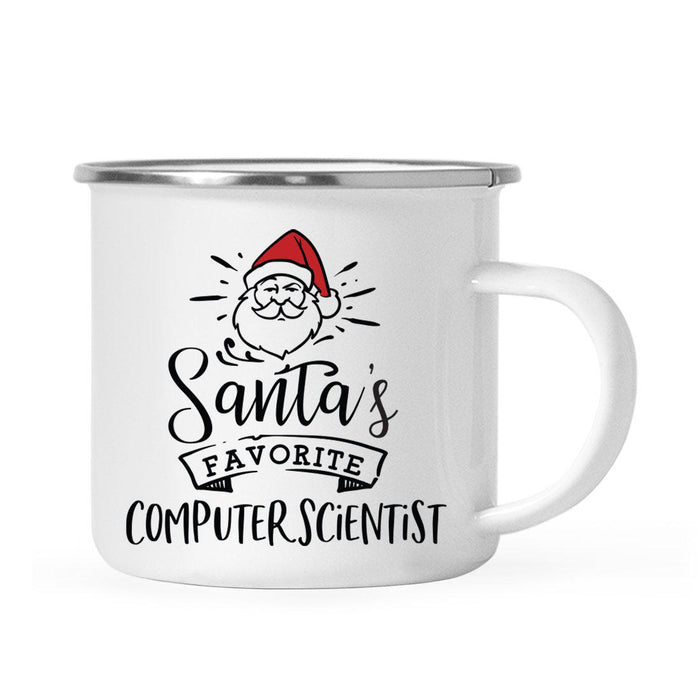 Santa's Favorite Engineer Campfire Mug Collection-Set of 1-Andaz Press-Computer Scientist-