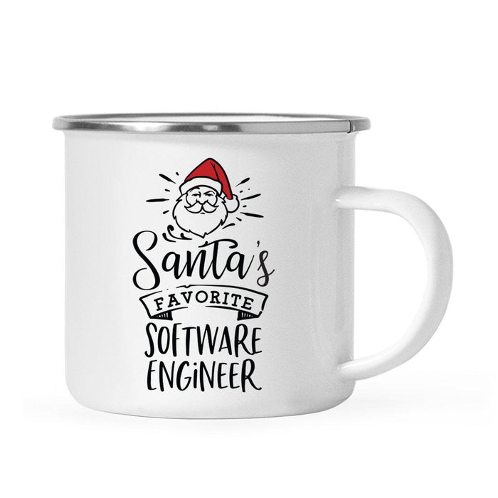 Santa's Favorite Engineer Campfire Mug Collection-Set of 1-Andaz Press-Software Engineer-