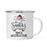 Santa's Favorite Gym Fitness Campfire Mug Collection-Set of 1-Andaz Press-Aerobics Instructor-