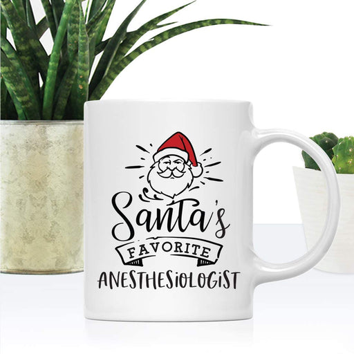 Santa's Favorite Medicine Coffee Mug Collection 1-Set of 1-Andaz Press-Anesthesiologist-