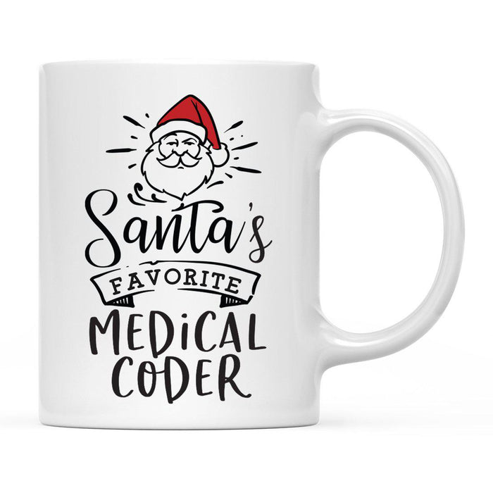 Santa's Favorite Medicine Coffee Mug Collection 1-Set of 1-Andaz Press-Medical Coder-