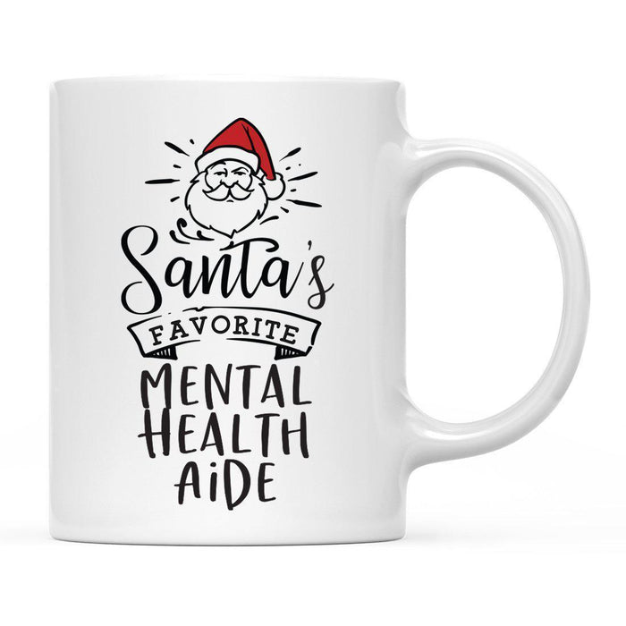 Santa's Favorite Medicine Coffee Mug Collection 2-Set of 1-Andaz Press-Plastic Surgeon-