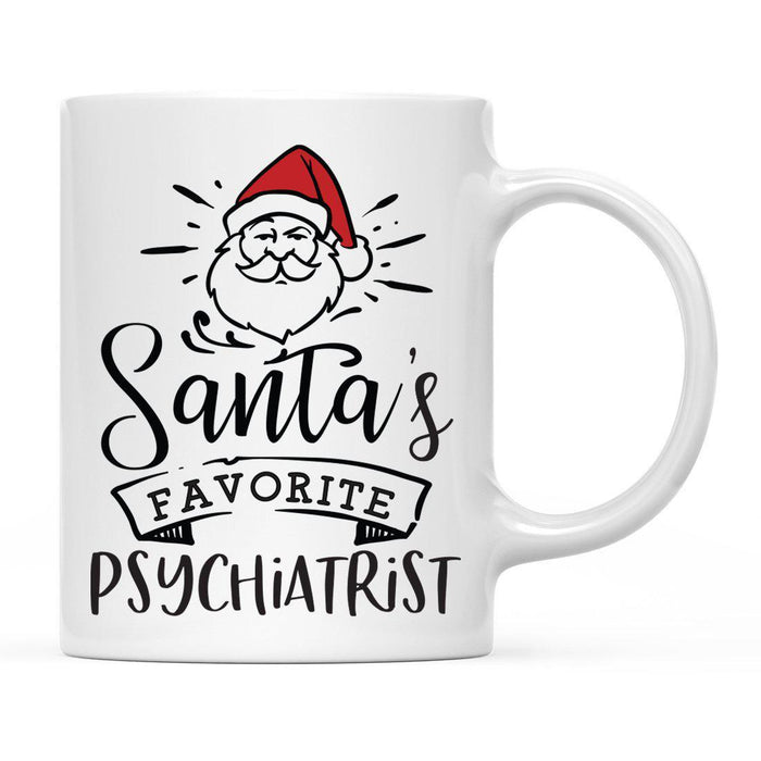 Santa's Favorite Medicine Coffee Mug Collection 2-Set of 1-Andaz Press-Psychiatrist-