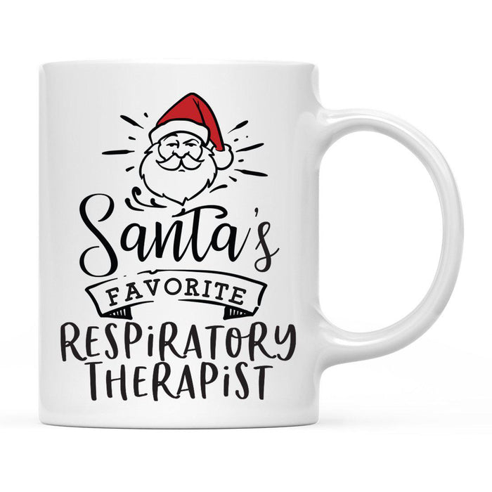 Santa's Favorite Medicine Coffee Mug Collection 2-Set of 1-Andaz Press-Respiratory Therapist-