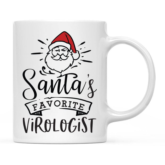 Santa's Favorite Medicine Coffee Mug Collection 2-Set of 1-Andaz Press-Virologist-