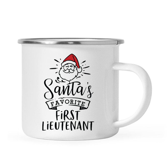 Santa's Favorite Military Campfire Mug Collection-Set of 1-Andaz Press-Cadet-