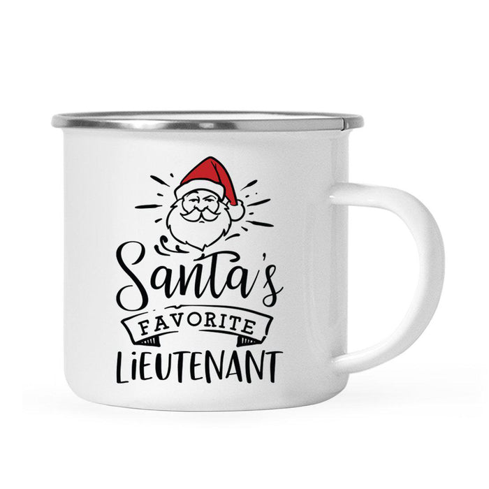 Santa's Favorite Military Campfire Mug Collection-Set of 1-Andaz Press-Cadet-