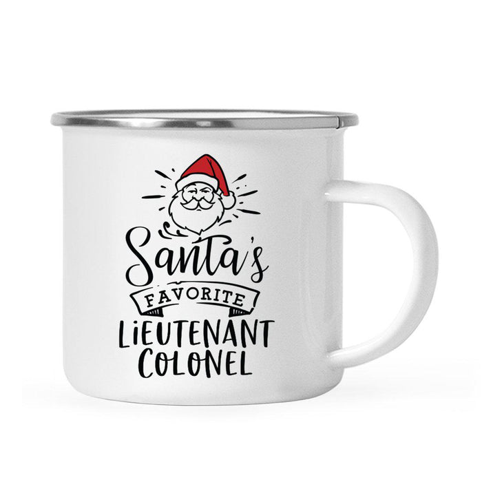 Santa's Favorite Military Campfire Mug Collection-Set of 1-Andaz Press-Cadet-
