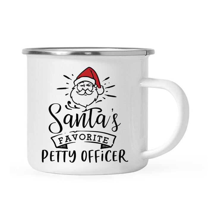 Santa's Favorite Military Campfire Mug Collection-Set of 1-Andaz Press-Cadet-