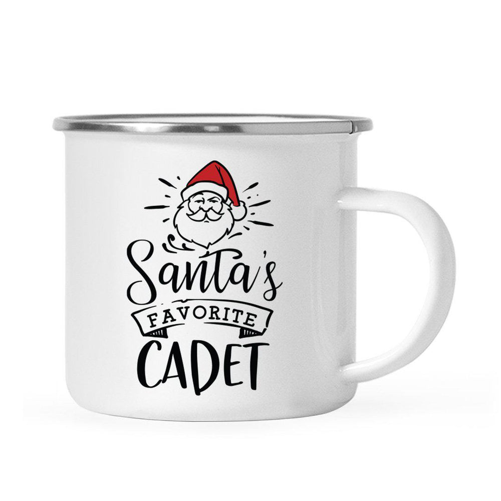 Santa's Favorite Military Campfire Mug Collection-Set of 1-Andaz Press-Cadet-