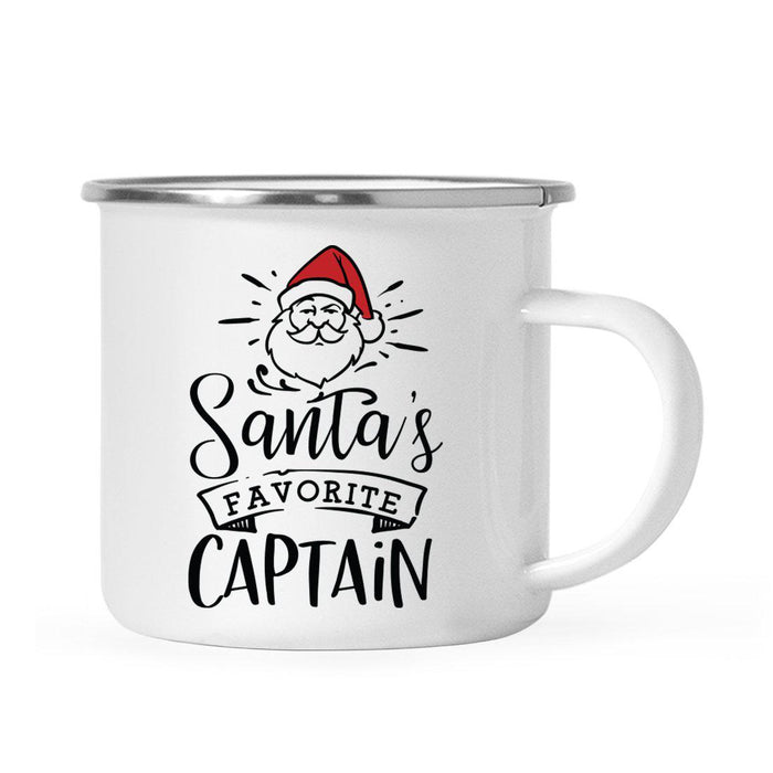 Santa's Favorite Military Campfire Mug Collection-Set of 1-Andaz Press-Captain-