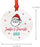 Santa's Favorite Restaurant Round Metal Ornament Collection-Set of 1-Andaz Press-Baker-