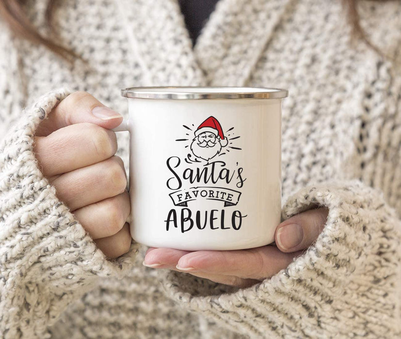 Santa's Favorite Spanish Family Campfire Mug Collection-Set of 1-Andaz Press-Abuelo-