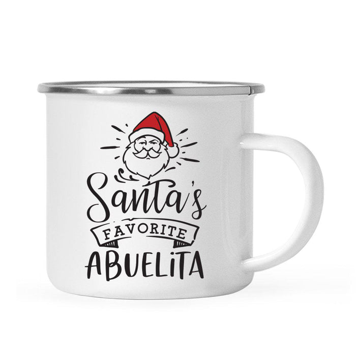 Santa's Favorite Spanish Family Campfire Mug Collection-Set of 1-Andaz Press-Abuelita-