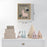 Scandinavian Hello Llama Kids Wall Art Collection-Set of 1-Andaz Press-Be Brave-