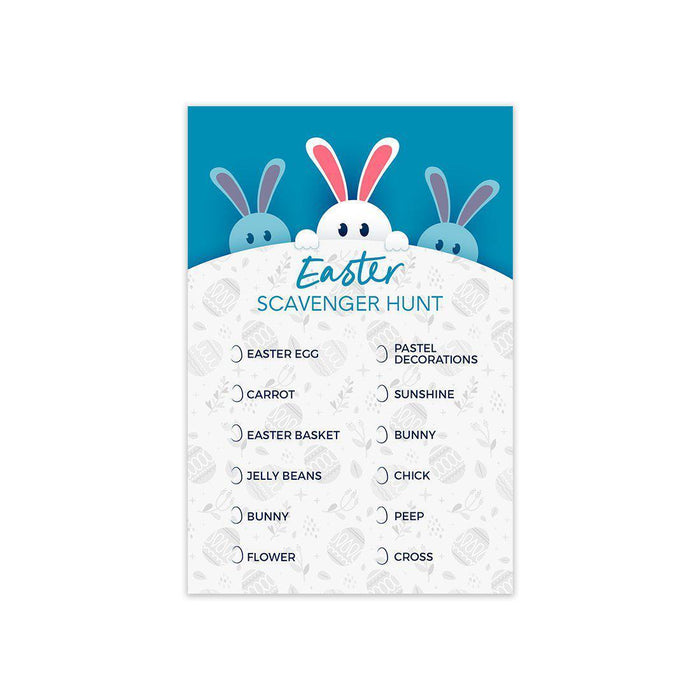 Scavenger Hunt Game Cards, Outdoor Treasure Hunt for Kids, Indoor Outdoor Activities for Children-Set of 20-Andaz Press-Spring-