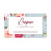 Script Blank Coupon Is Redeemable For Voucher Cards, Redeem Discount Small Business-Set of 100-Andaz Press-Classic Florals-